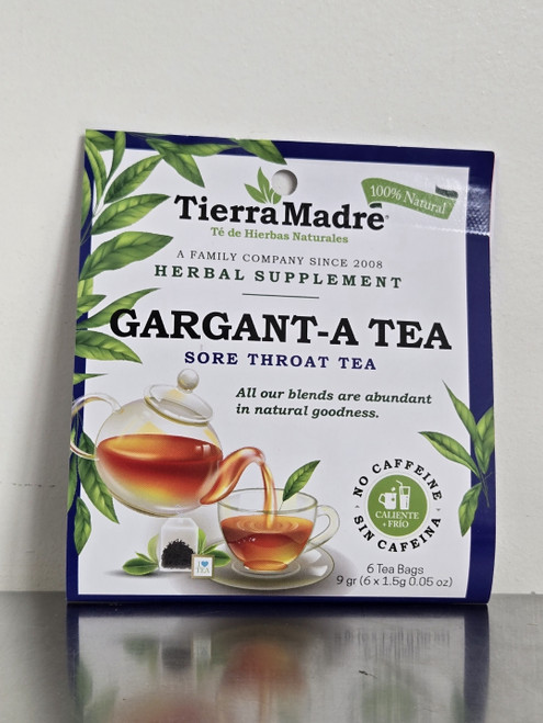 GARGANT-A TEA - SORE THROAT HERBAL TEA 