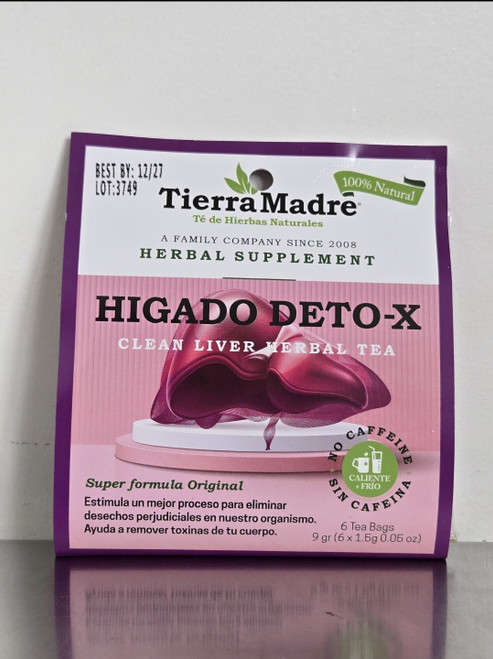 HIGADO DETO-X CLEAN LIVER HERBAL TEA