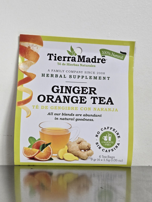 GINGER ORANGE TEA TE DE GENGIBRE CON NARANJA