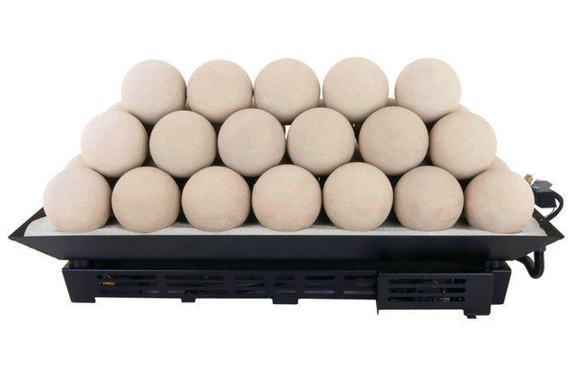 Rasmussen 4-inch FireBall Sets on a CS30 Burner