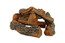 FP21B Rasmussen Fire Pit Bark Logs arrangement with 21" footprint