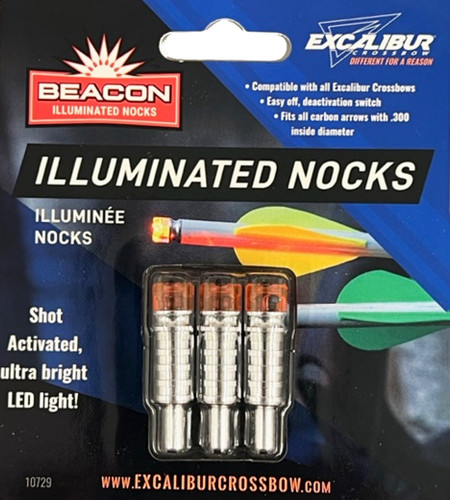 Excalibur Beacon Lighted Nocks (arrows NOT included)