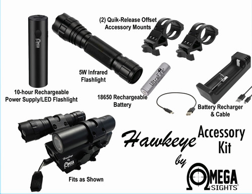 Omega Hawkeye Accessory Kit - parts