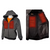 Heated Fleece Hoodie - Heated Zones