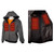 Heated Fleece Hoodie - Heated Zones