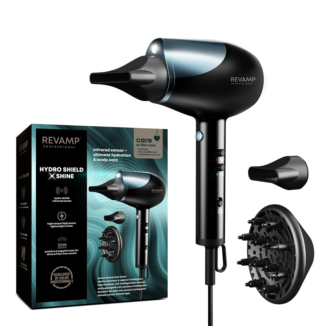 Revamp | Progloss Hydro Shield X Shine Hair Dryer