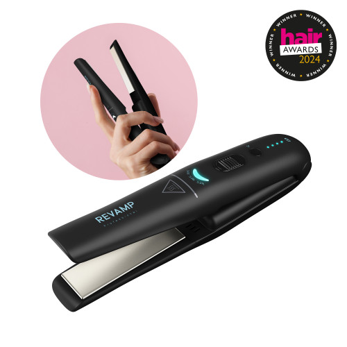 Progloss Liberate Cordless Compact Hair Straightener - Hair Awards 2024 The Hot List - Best Cordless Hair Tool