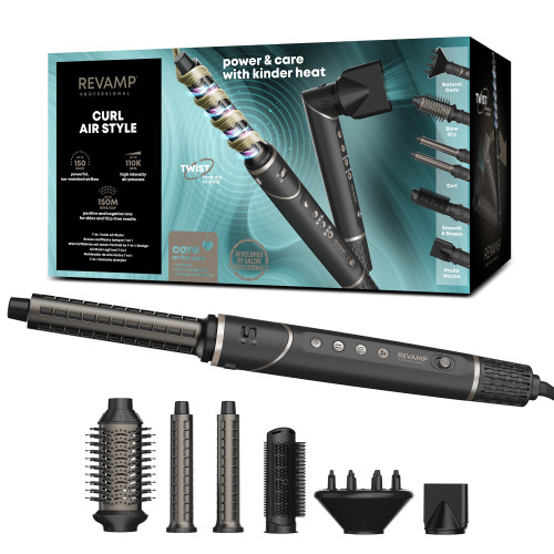 REVAMP Curl Air Style 7 in 1 Ionic Air Styler
