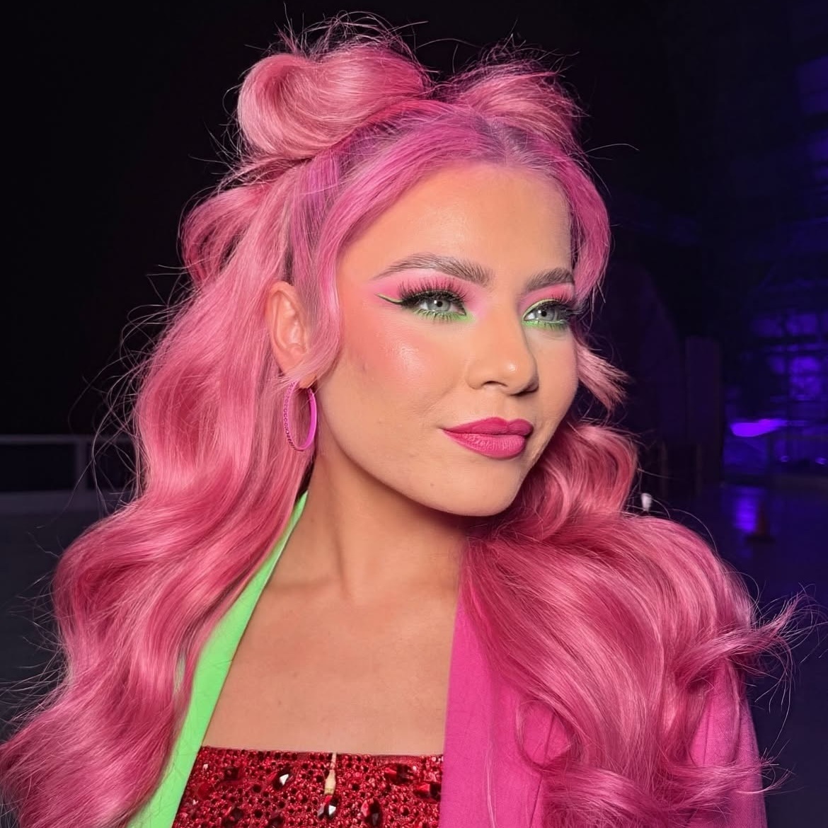 Dancing On Ice 2025 Hair Styled by Marcos Gurgel with Revamp