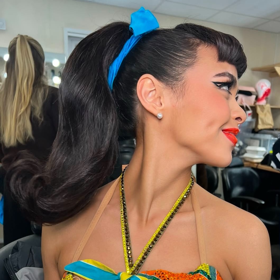 Dancing On Ice 2025 Hair Styled by Marcos Gurgel with Revamp