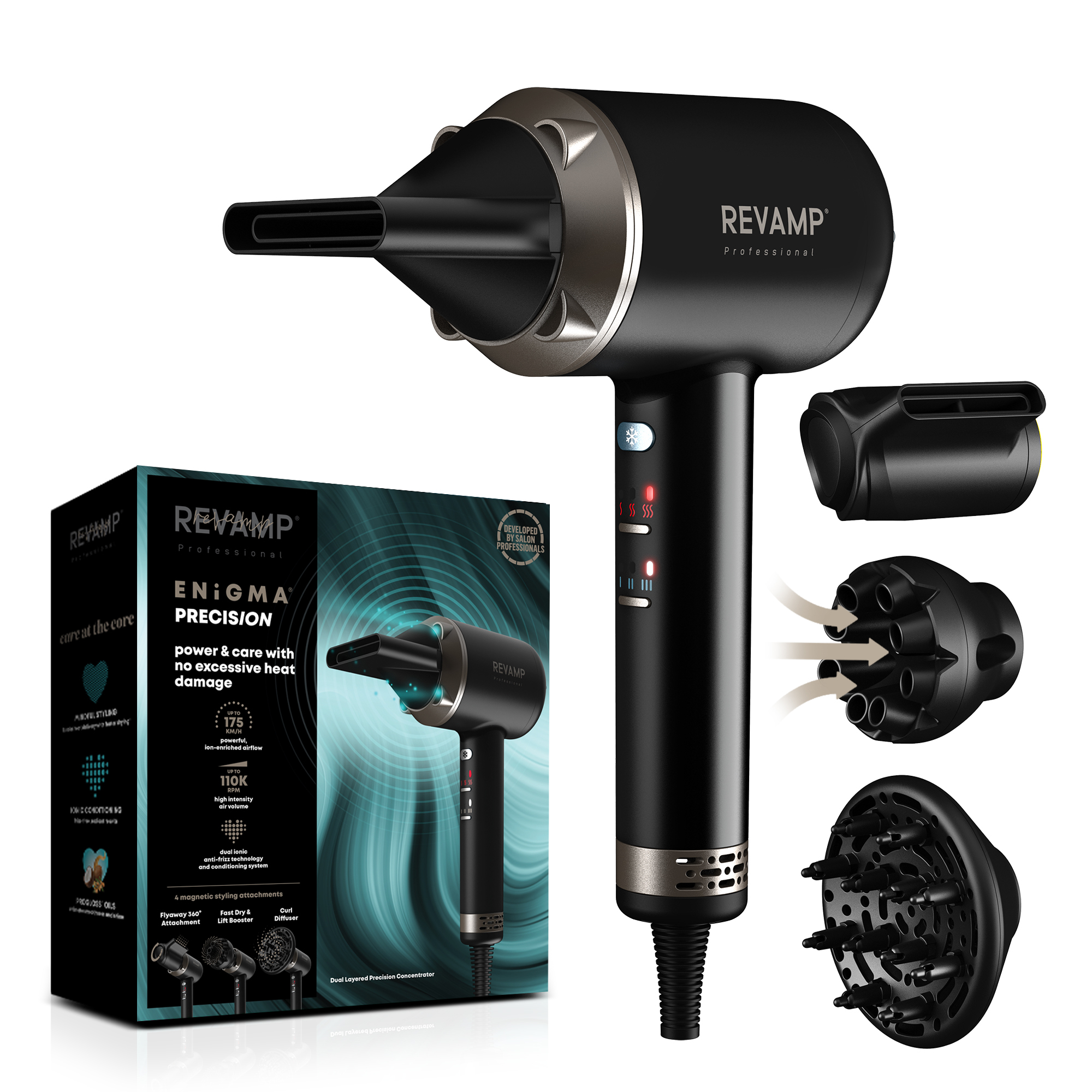 Revamp Enigma PRECISION Hair Dryer