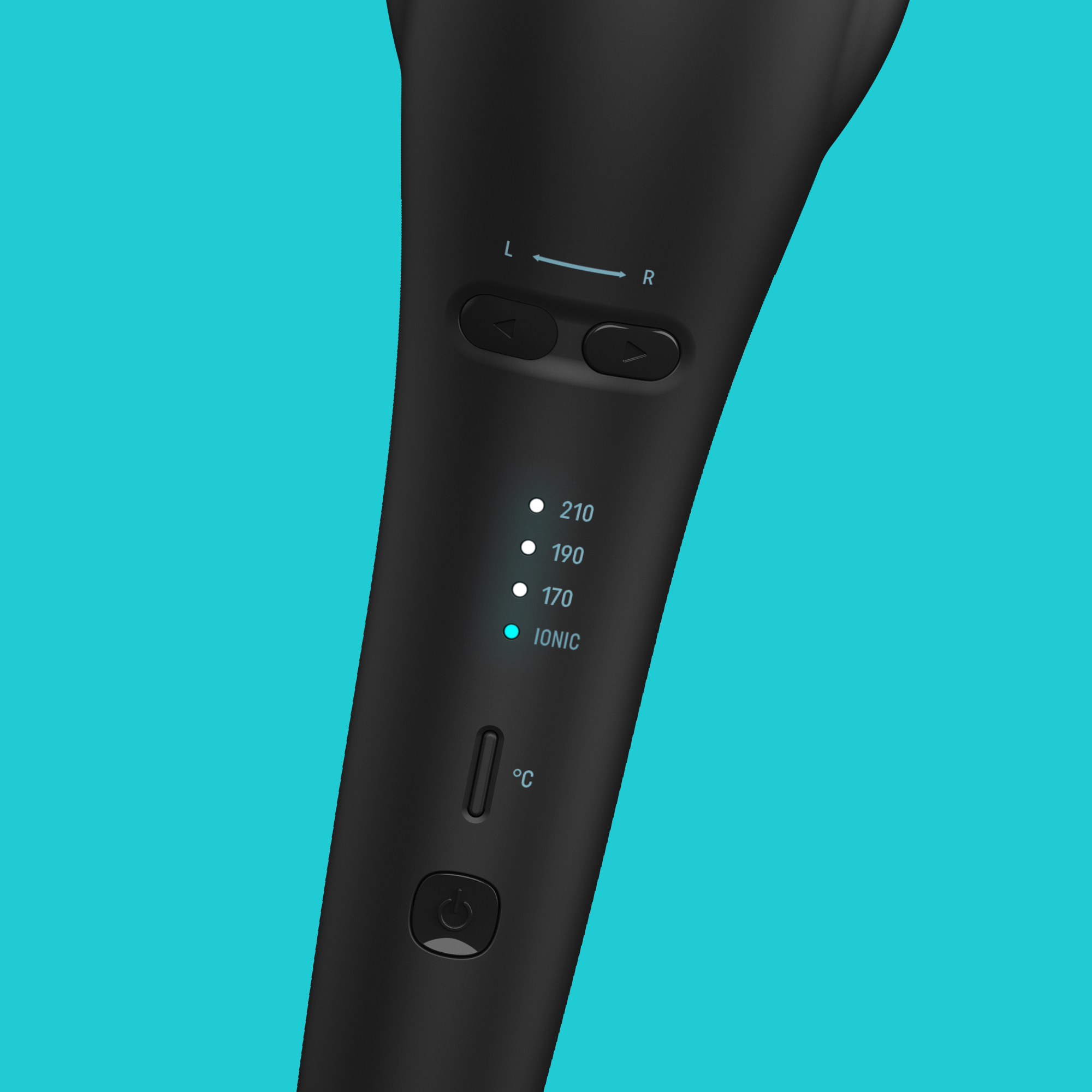 Adjustable temperature settings to suit all hair types