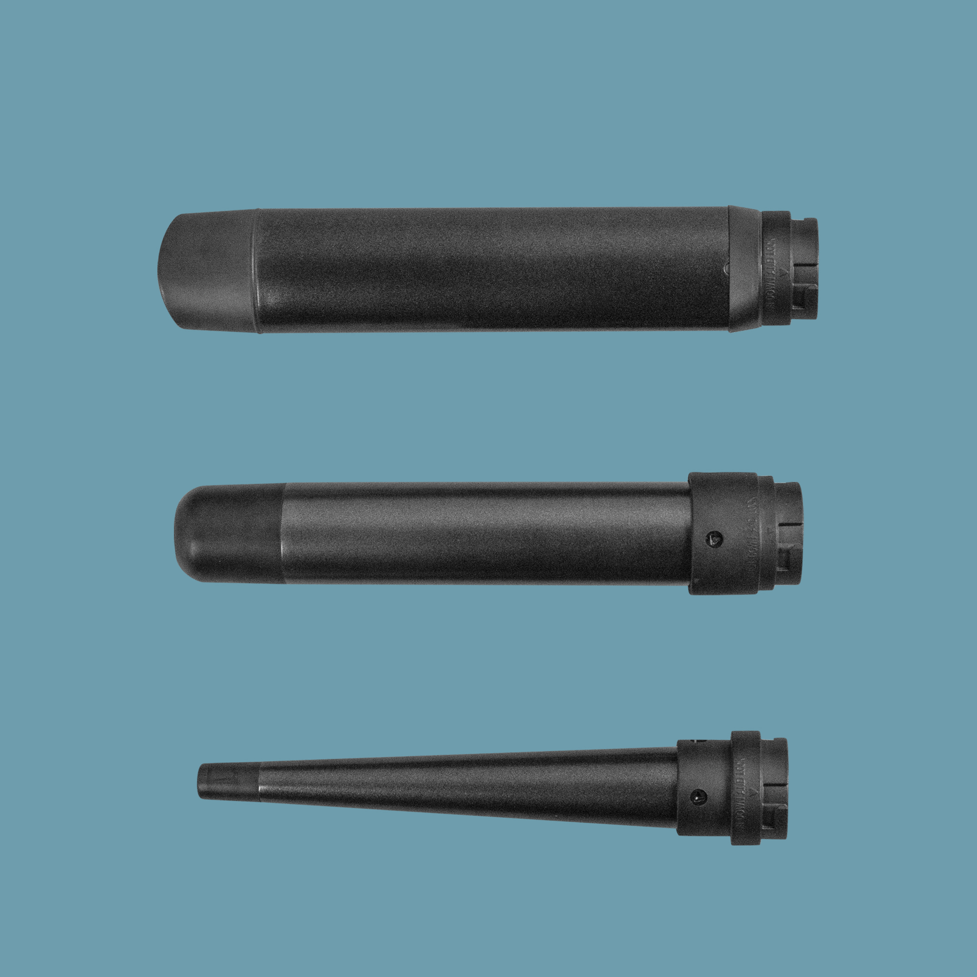 Interchangeable curling barrels for curls and waves