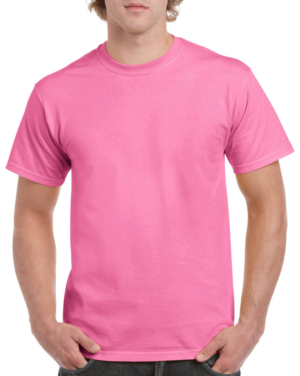 Regular Fit Printed T-shirt - Light pink/ice pop - Men