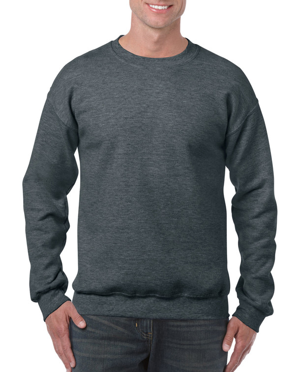 Adult Crewneck Sweatshirt 18000 (Dark Heather)