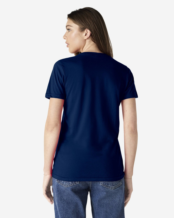 Gildan Ladies Soft Style Short Sleeve T-Shirt - Heather Navy, Medium