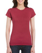 Ladies' T-Shirt 64000L (Antique Cherry Red)