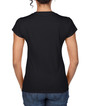 Ladies V-Neck T-Shirt 64V00L (Black)