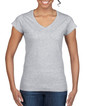 Ladies V-Neck T-Shirt 64V00L (Sport Grey)