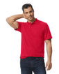 Adult Double Pique Polo 64800 (Red)