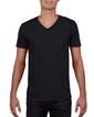 Adult V Neck 64V00 (Black)