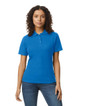 Ladies Double Pique Polo 64800L (Royal)