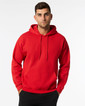 Adult Hooded Sweatshirt 18500 (Red)