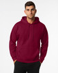 Adult Hooded Sweatshirt 18500 (Maroon)