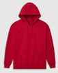 Adult Hooded Sweatshirt 18500 (Red)