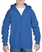 Youth Zip Hooded Sweatshirt 18600B (ROYAL)