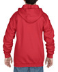 Youth Zip Hooded Sweatshirt 18600B (RED)