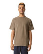 Heavyweight Cotton Unisex Garment Dyed T-Shirt (Faded Brown)