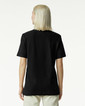 Pique Unisex Mockneck T-shirt (Black)