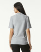 Pique Unisex Mockneck T-shirt (Heather Grey)