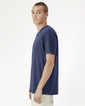 2003CVC Unisex Henley T-Shirt (Heather Indigo)