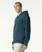ReFlex Fleece Unisex Zip Hooded Sweatshirt (Sea Blue)