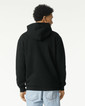 ReFlex Fleece Unisex Zip Hooded Sweatshirt (Black)