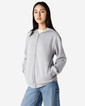 ReFlex Fleece Unisex Zip Hooded Sweatshirt (Heather Grey)