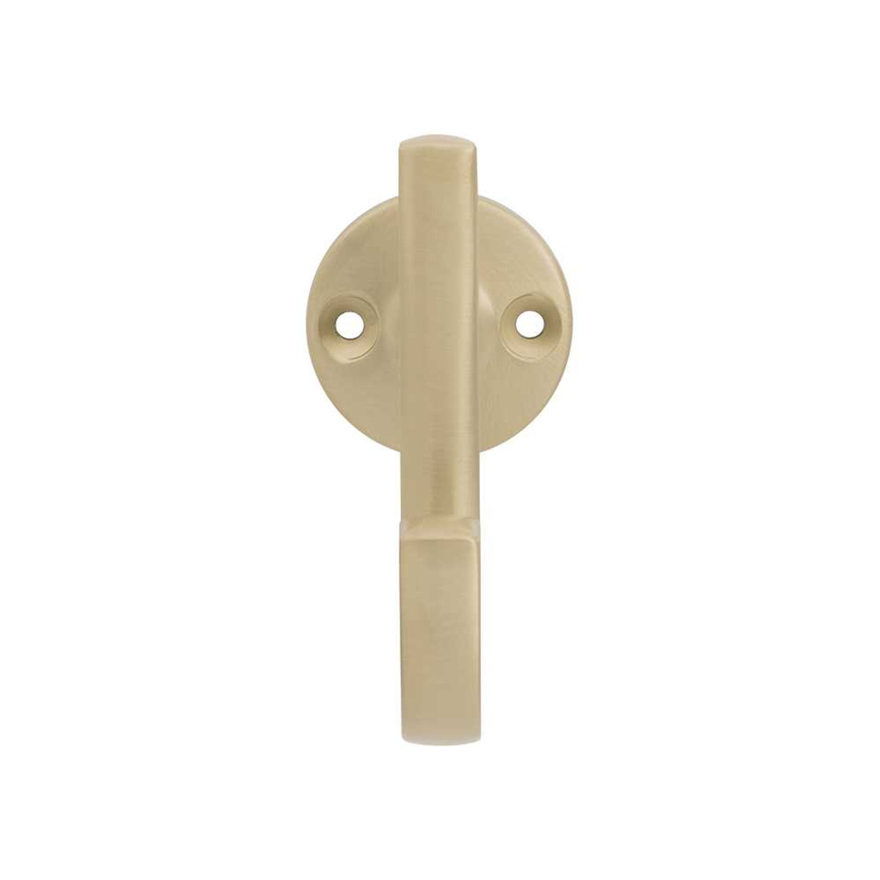 Champagne Bronze Modern Double Wall Hook Hat Towel Hook