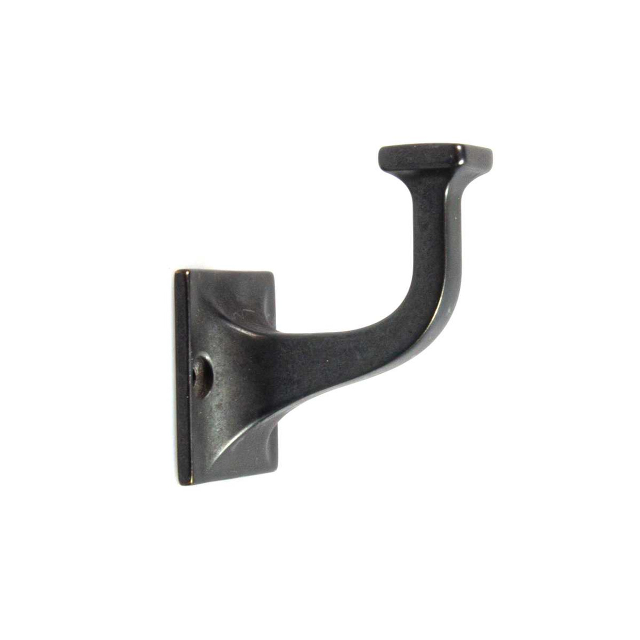 HICKORY Forge 2-3/4 Centers Wall Hook in Black Iron