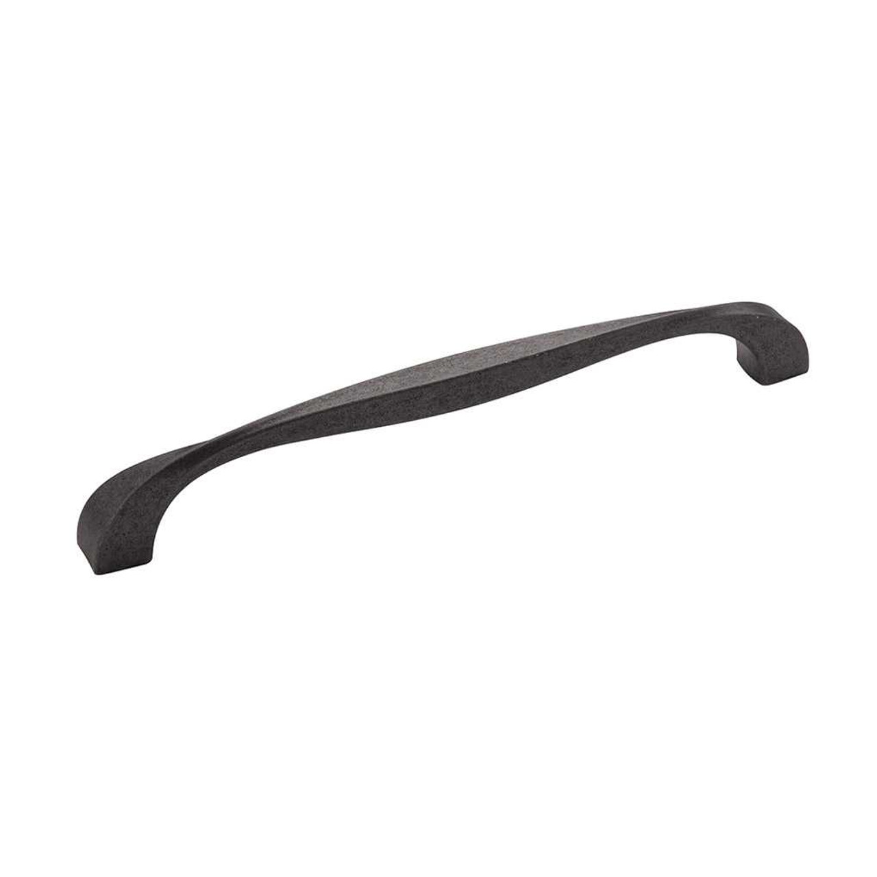 Hickory Twist Black Iron Handle Pulls at Knob Shop