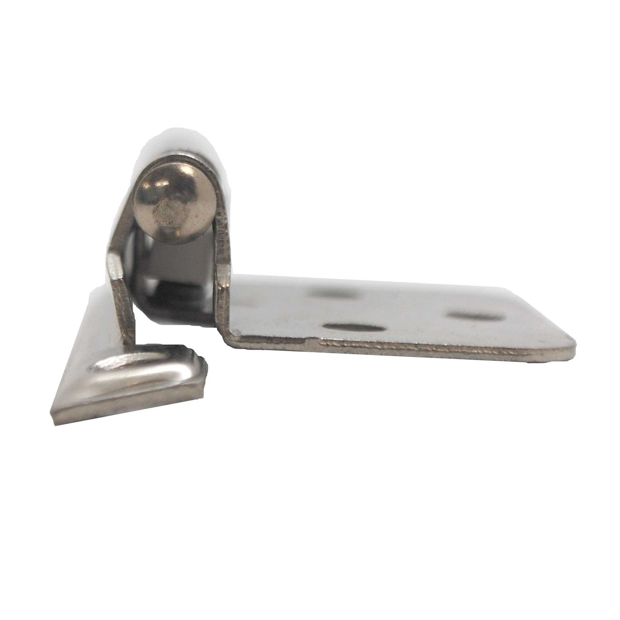 AMEROCK Self Closing Face Mount Variable Overlay Cabinet Hinge (pair) in  Satin Nickel