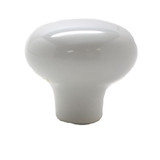 Side View of a Gray Cabinet Knob from Belwith P639-GY