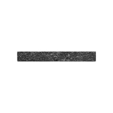 BELWITH-KEELER Sandrine 3-3/4" and 5-1/16" Centers Rectangle Handle Pull in Black Mist B077514-BM Front View