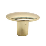 AMEROCK Forges 1-1/4" Diameter Cabinet Knob in Bright Brass Side View AMEROCK Forges 1-1/4" Diameter Cabinet Knob in Bright Brass Side View