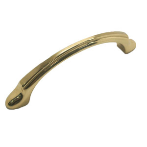AMEROCK 96mm Centers Handle Pull in Polished Brass A141-B-3 AMEROCK 96mm Centers Handle Pull in Polished Brass A141-B-3