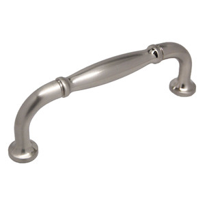 Main View of a Satin Nickel 3" Hole Centers Handle Cabinet Pull from Century Hardware's Builder's Choice Collection 03708-15 Main View of a Satin Nickel 3" Hole Centers Handle Cabinet Pull from Century Hardware's Builder's Choice Collection 03708-15