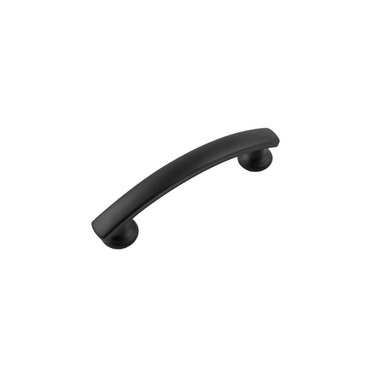 HICKORY American Diner 3" Center to Center Handle Cabinet Pull - Matte Black P2143-MB