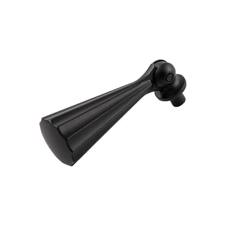 Belwith Keeler Bijou Laurel 2-1/2" Long Pendant in Matte Black B050038-MB