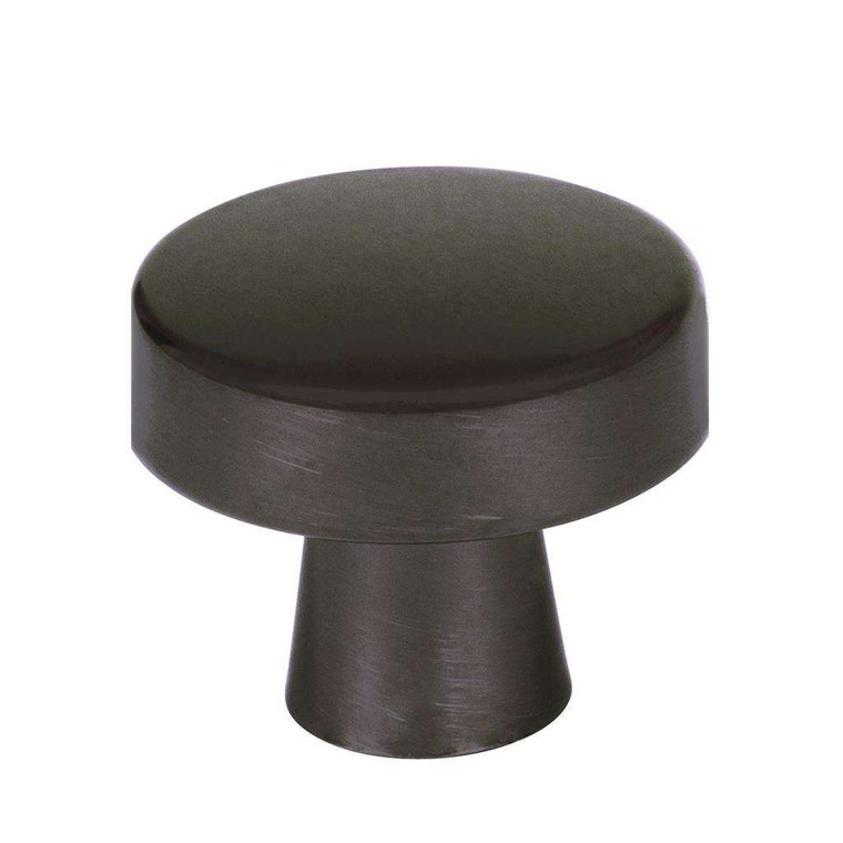 Amerock Blackrock Round Cabinet Knob in Black Bronze 1-1/4" Diameter BP55270BBR